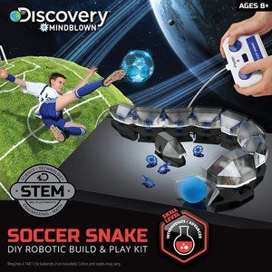 Discovery #MINDBLOWN Robotic Soccer Snake Build & Play Kit DIY Remote Control
